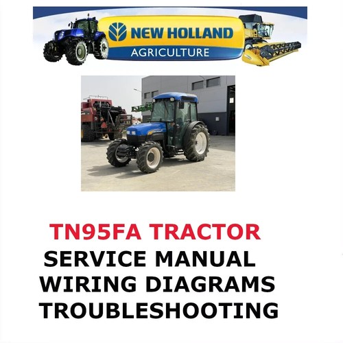 New holland tn95fa - new,
