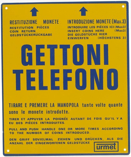 Tabella targa urmet - tabella,
