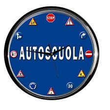 orologio da parete personalizzato,autoscuola,scuola guida,ufficio,sala d 'attesa