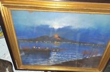 Roberto Carignani Dipinto A Pastello Originale Anni 30-40