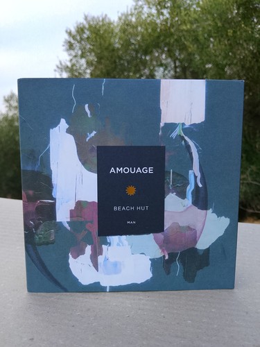 Amouage beach hut - beach, man