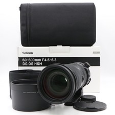 Sigma 600mm 6 - 60-600mm, os