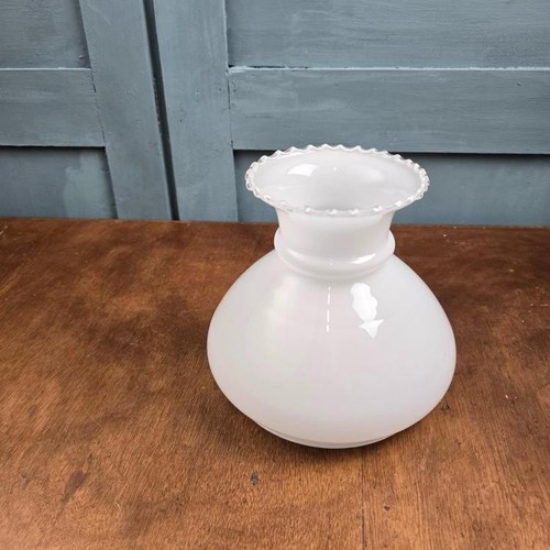 Globe abat jour opaline - globe,