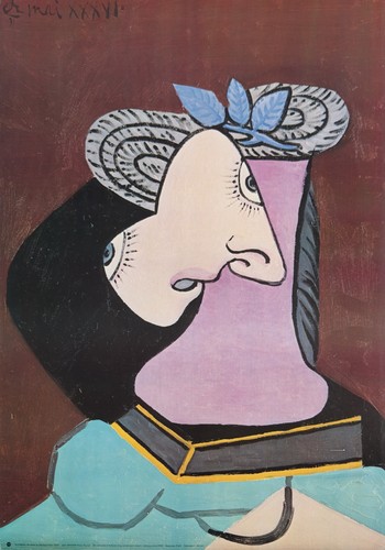 Pablo picasso vintage poster - -,