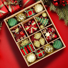 82CT Set Di Palline Di Natale