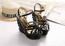 SCARPE DA DONNA SANDALI SEXY GIRL TACCO ALTO nero art 1076