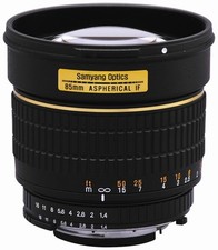 Samyang 85mm F1.4 Aspherical