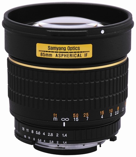 Samyang 4 obiettivo - samyang, f1.4