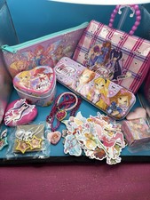 WINX Club Rainbow Lotto Anni 2000 Misto Scatoline Latta Portapenne Collane