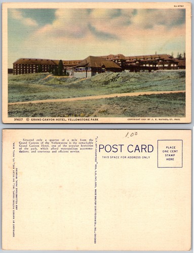 Cartolina grand canyon hotel - cartolina,