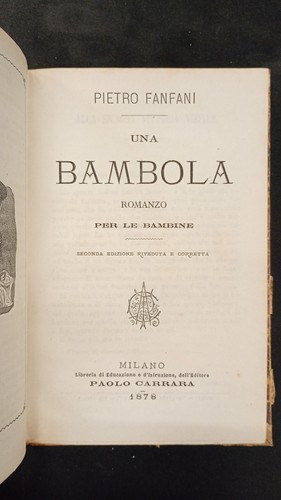 Pietro fanfani una bambola - pietro,