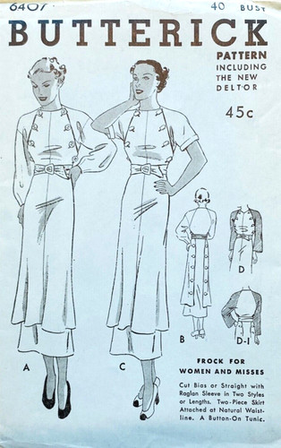 Raro abito anni butterick - '30,