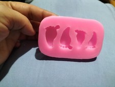 Stampo in silicone piedini