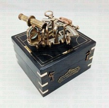 RARO NUOVO sestante ottone