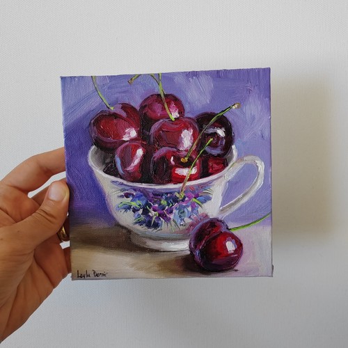 Ciliegie frutta tazza - ciliegie,