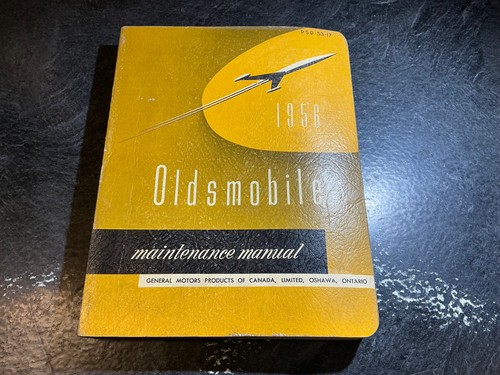 1956 oldsmobile maintenance - 1956,