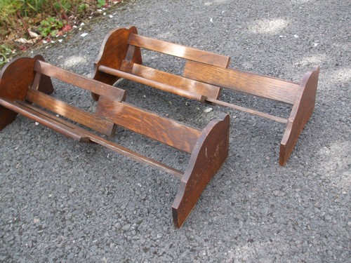 Coppia antichi portalibri - antichi,