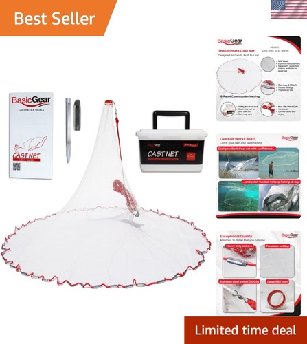 Rete pesca cast raggio - rete,