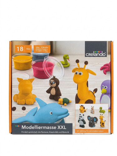 Set pasta modellare xxl - set,
