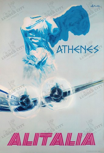 Alitalia atene grecia - alitalia, 1955