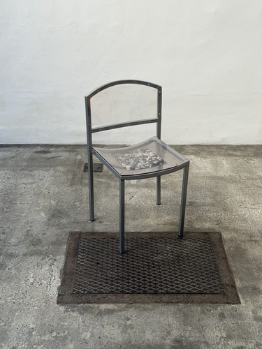 Sedia artista unica anni 90 - sedia,