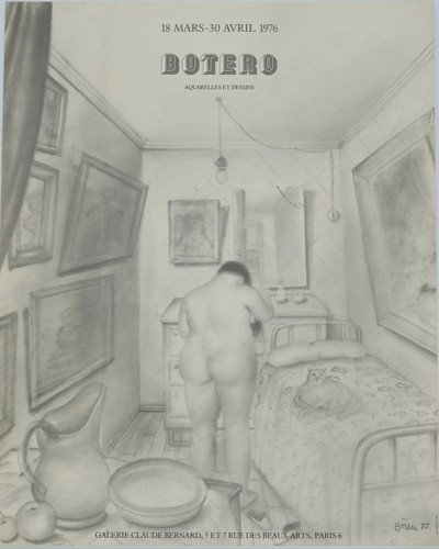 Fernando botero toilette - la,