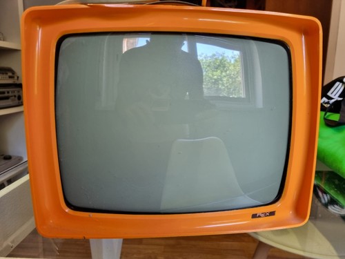 Televisore vintage rex 12 in - vintage,