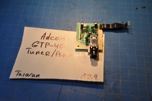 Adcom gtp 400 preamplificatore - adcom, gtp-400