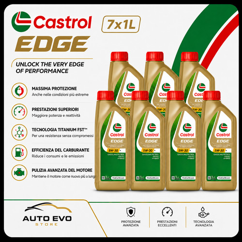Castrol edge 5w30 olio - edge, 7l