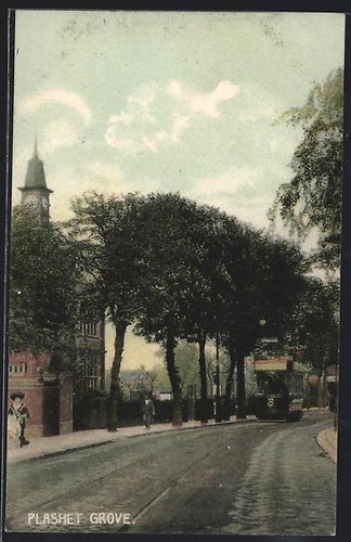 Cartolina londra plashet - cartolina,