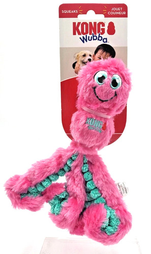 Kong wubba polpo peluche cane - kong,