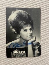 Milva Da Giovanissima- Autentica Non Stampata- Cm.15x10,5-retro Bianco