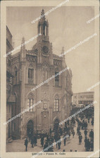 bc145 cartolina girgenti piazza n.gallo agrigento 1932