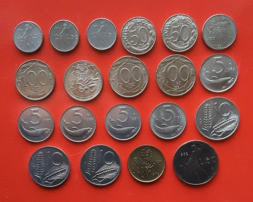 Lotto monete fdc - di,