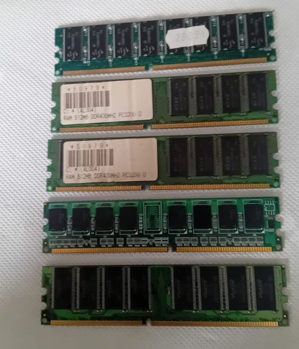 Lotto pezzi ram - da, 5