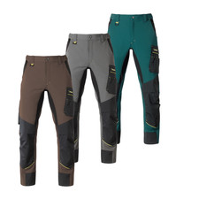 Pantaloni da Lavoro Elasticizzati Kapriol Dynamic con Tasche Porta Ginocchiere