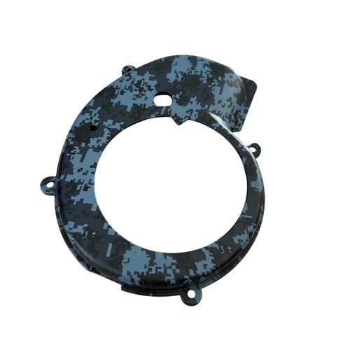 Pixel militare azzurro - militare,