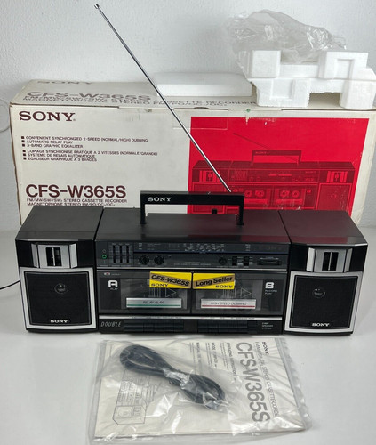 Sony cfs w365s cassetta - sony,