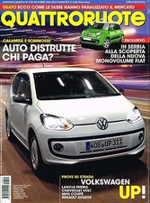 Quattroruote 674-2011 Wolkswagen Up!-Chevrolet  Volt-Mini coupè-Renault Koleos