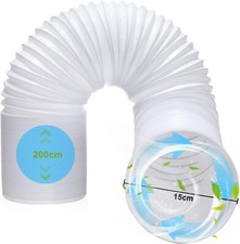 Tubo Di Scarico per Condizionatore Portatile, 2M Tubo Aria Condizionata Portatil