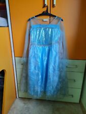  Vestito costume carnevale  elsa frozen bambina 7/8 anni