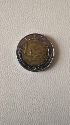 Moneta 500 lire del - 500,