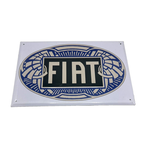 Fiat insegna pubblicitaria - fiat,