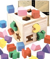 Cubo di attività in Legno per