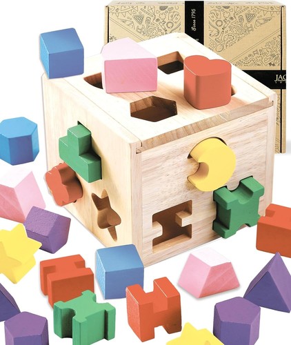 Cubo attività legno per - di, in
