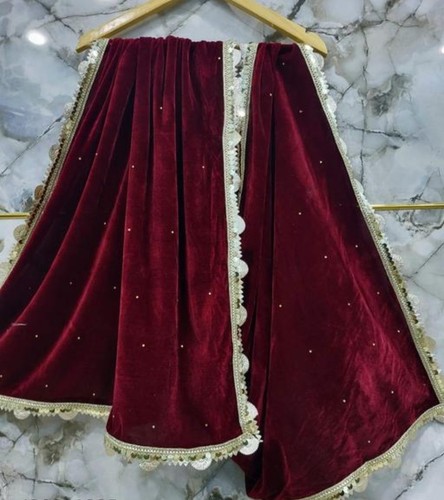 Sciarpa sposa velluto - sciarpa,