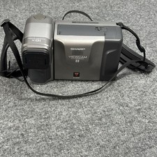 (Z) Sharp Viewcam VL-E620U 8MM Video8 Videocamera Trasferimento Video Non Testata! Vintage
