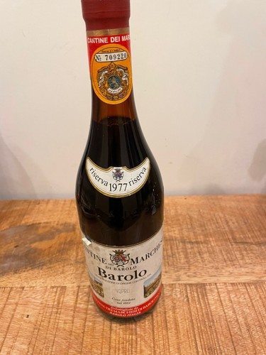 Vino rosso barolo - barolo, riserva