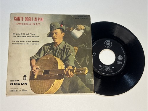 Canti degli alpini coro della - alpini,