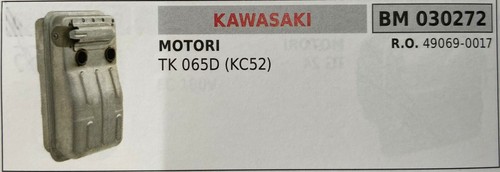 Marmitta brumar kawasaki - marmitta,